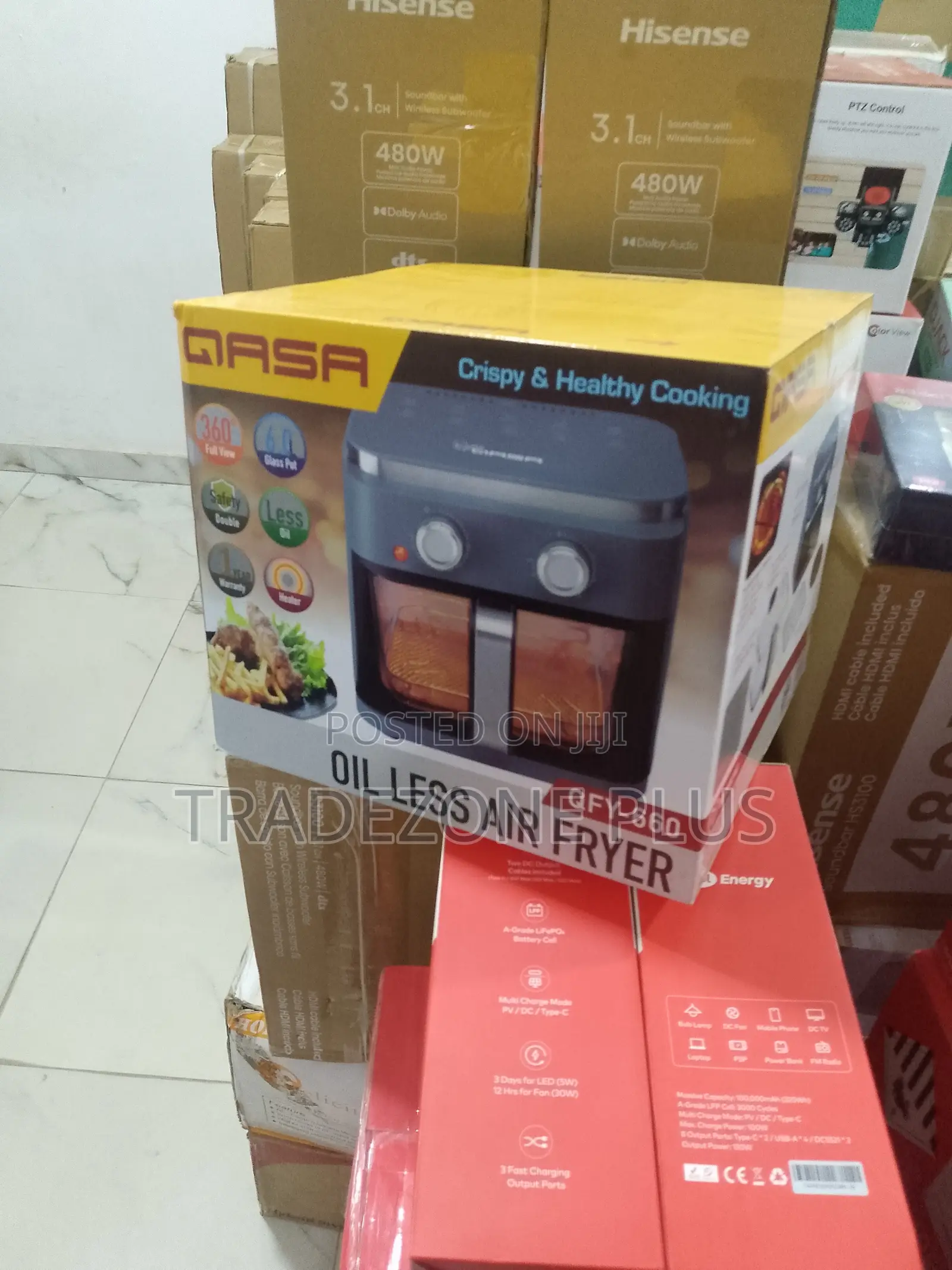Qasa Electric Air Fryer – Simple Efficient Cooking