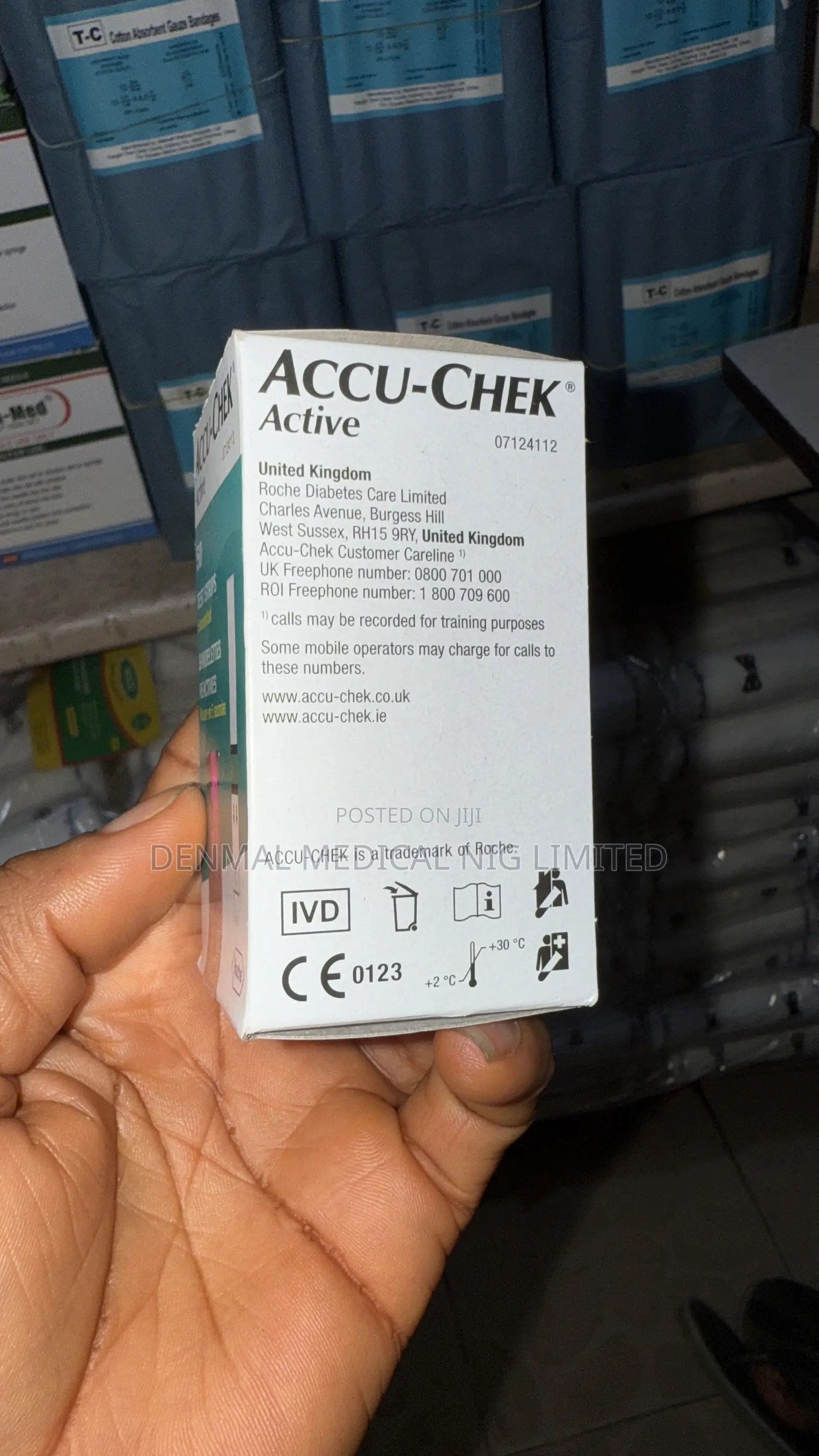 Accu Chek Test Strip