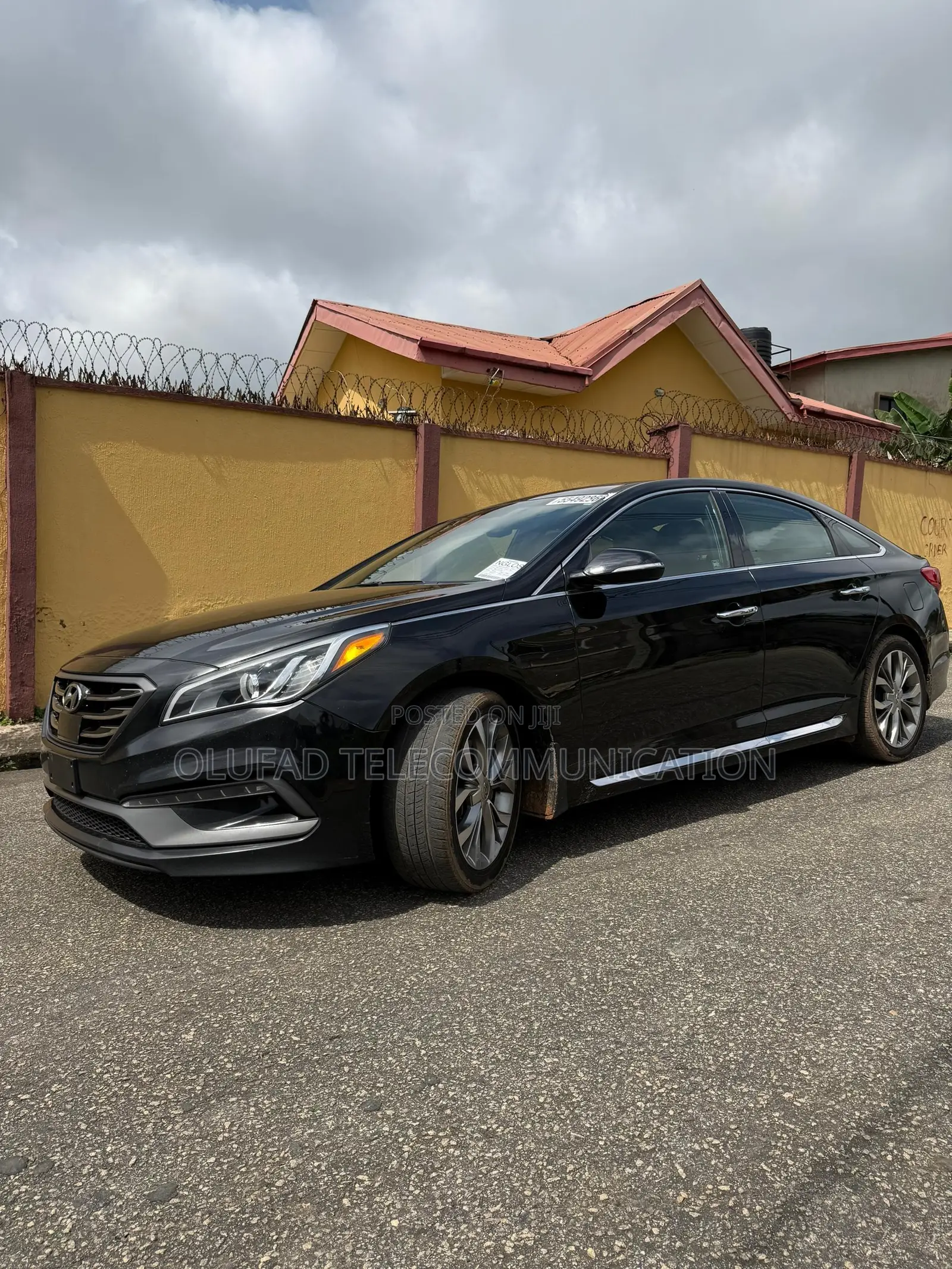 Hyundai Sonata Limited 2.0T Seban (2.0L 4cyl 6A) 2017 Black
