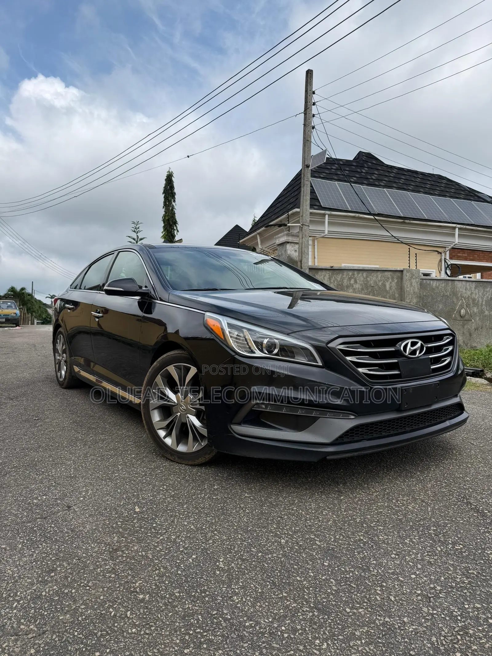 Hyundai Sonata Limited 2.0T Seban (2.0L 4cyl 6A) 2017 Black