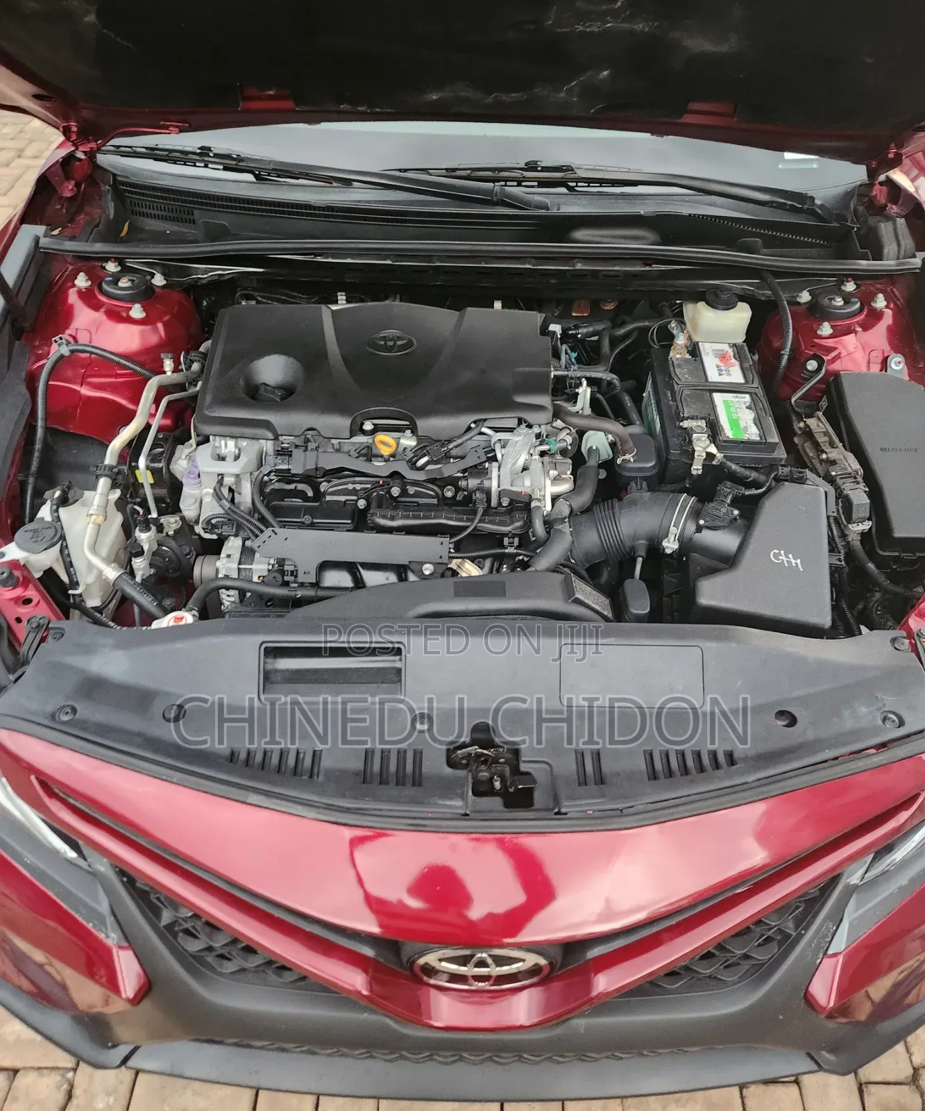 Toyota Camry SE FWD (2.5L 4cyl 8AM) 2018 Red
