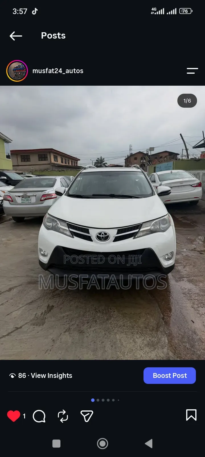 Toyota RAV4 2014 White
