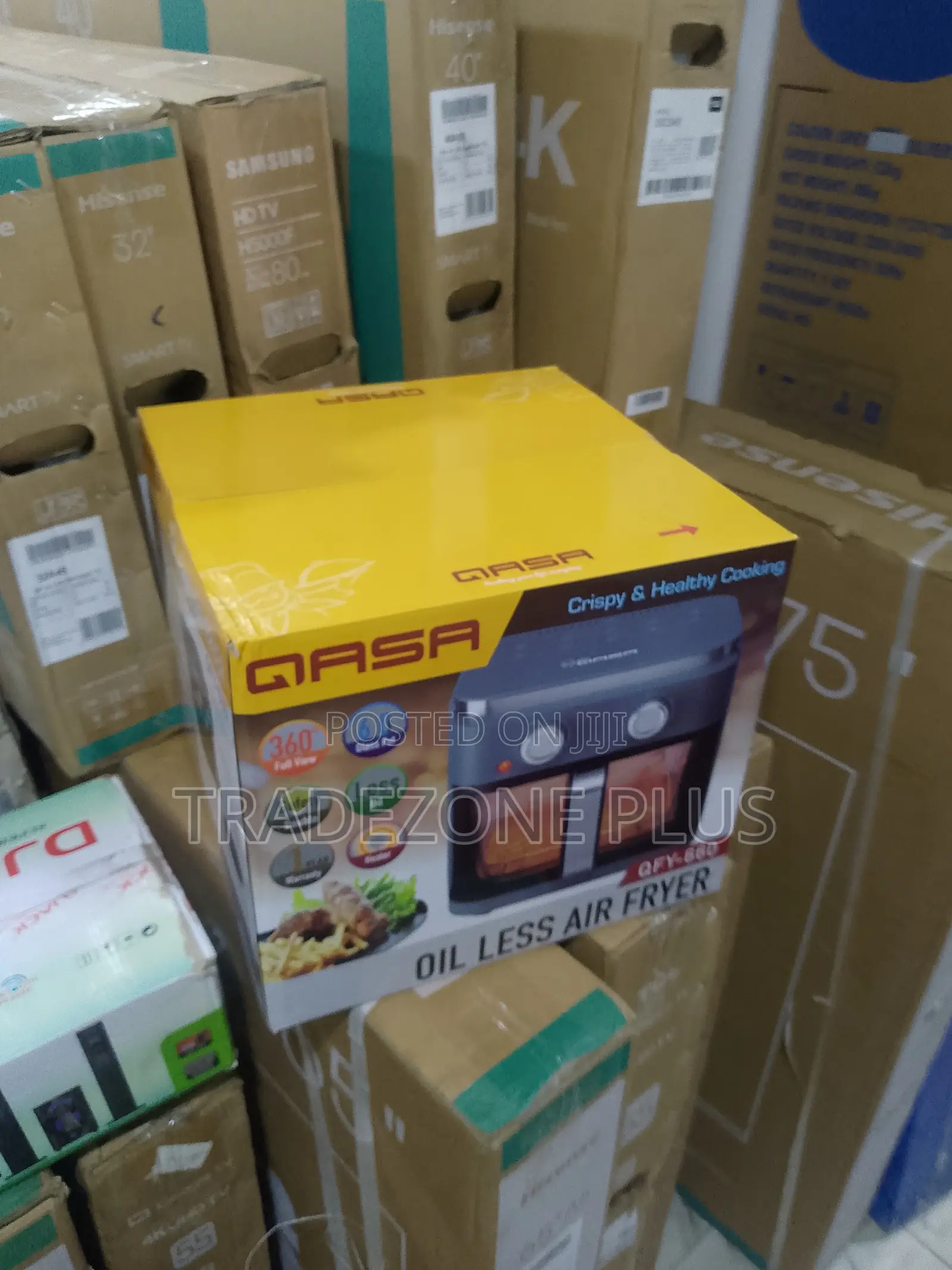 Qasa Frying Machine – Fast Convenient Cooking