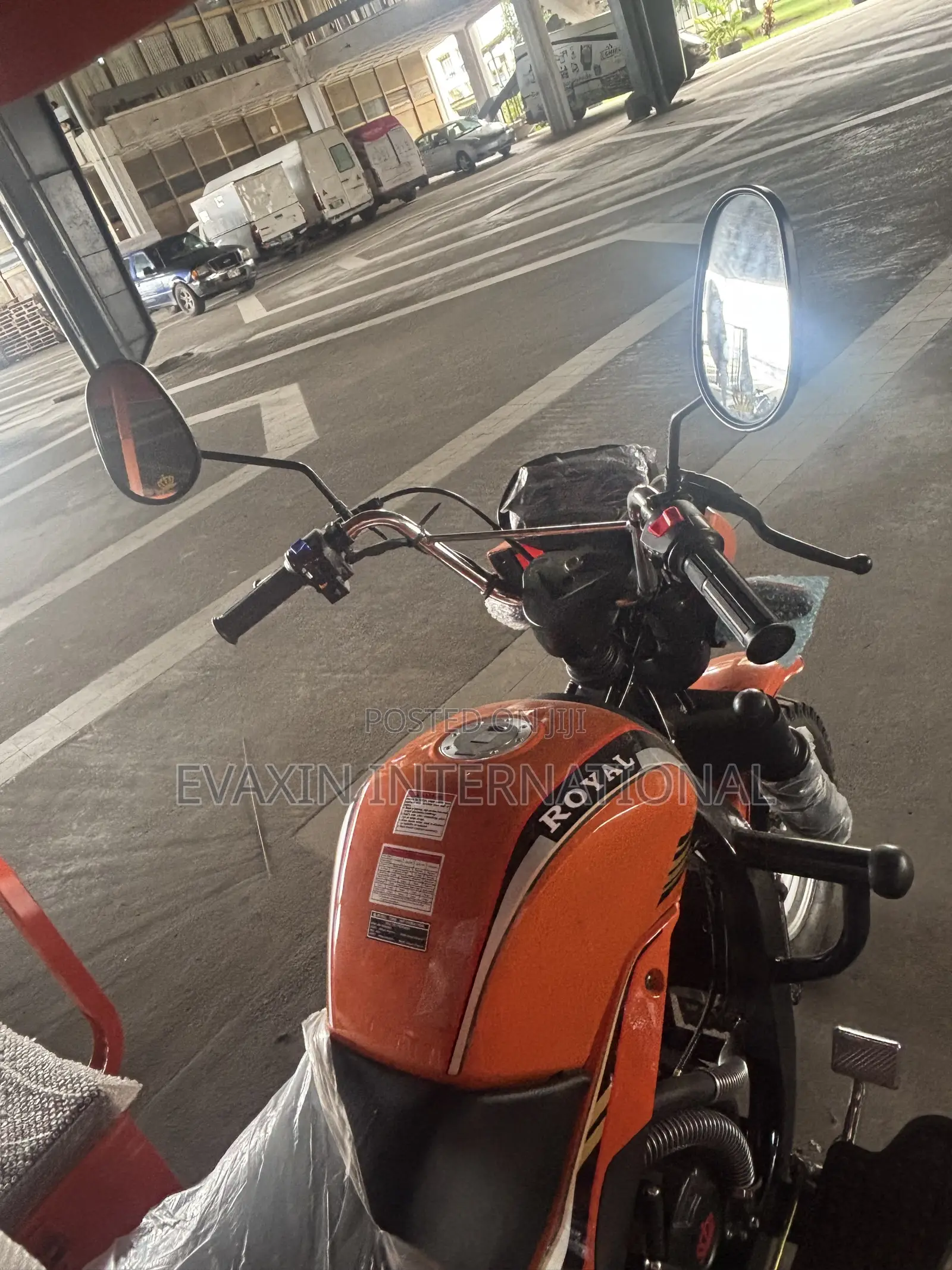New Motorcycle 2024 Orange