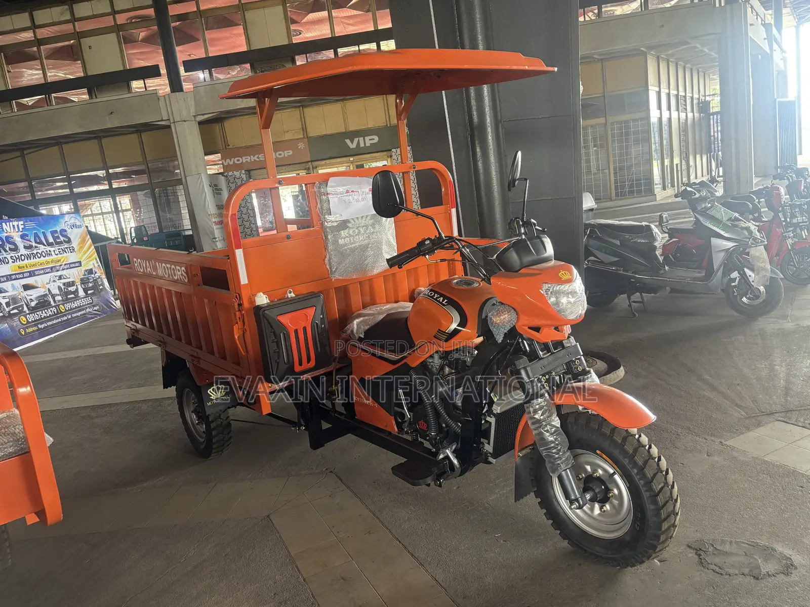 New Motorcycle 2024 Orange