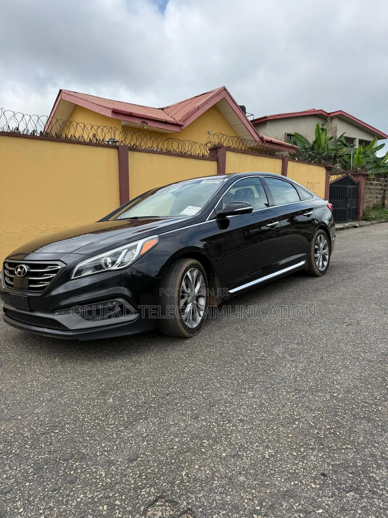 Hyundai Sonata Limited 2.0T Seban (2.0L 4cyl 6A) 2017 Black