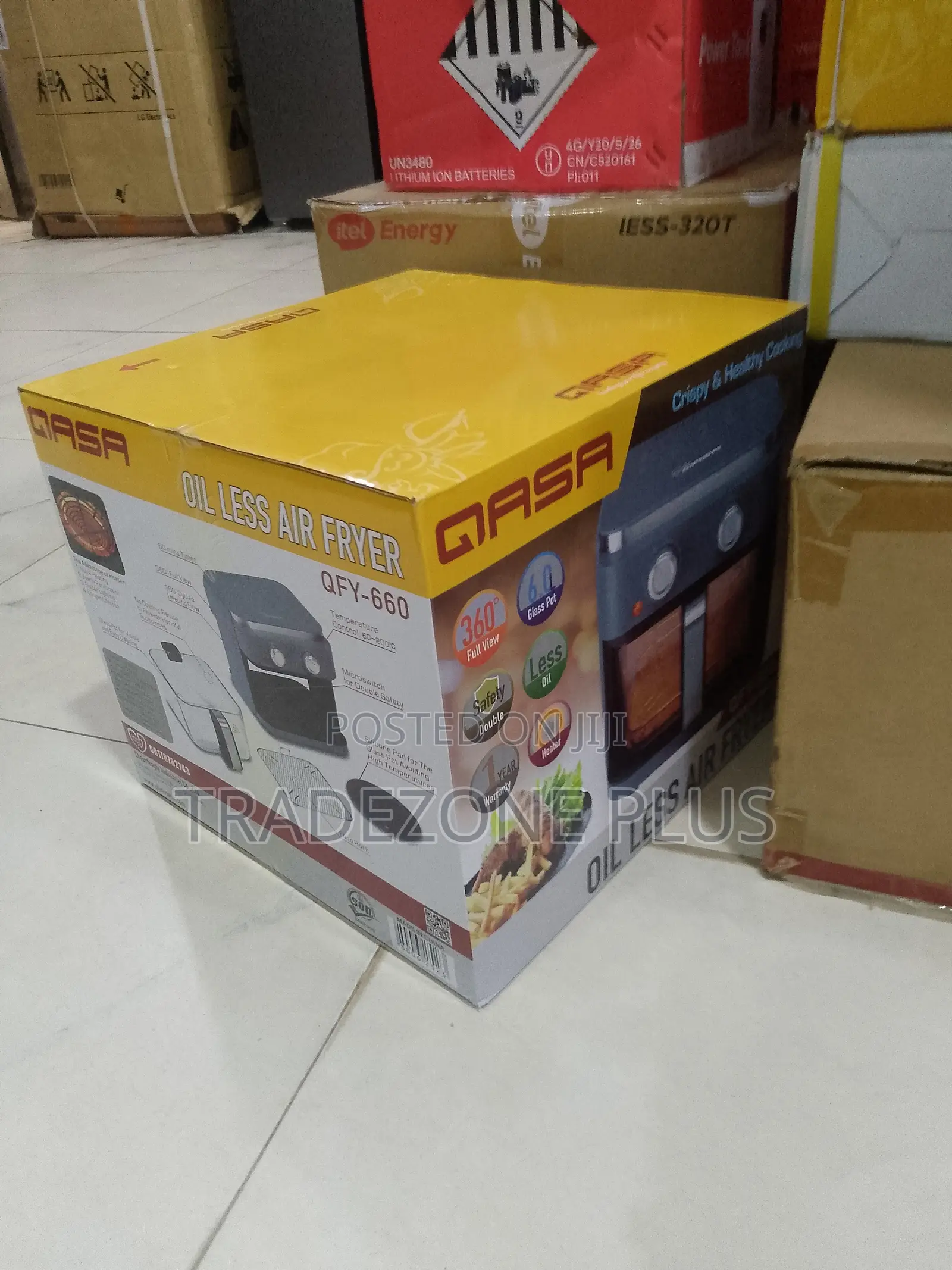 Qasa Electric Fryer – Convenient Home Cooking