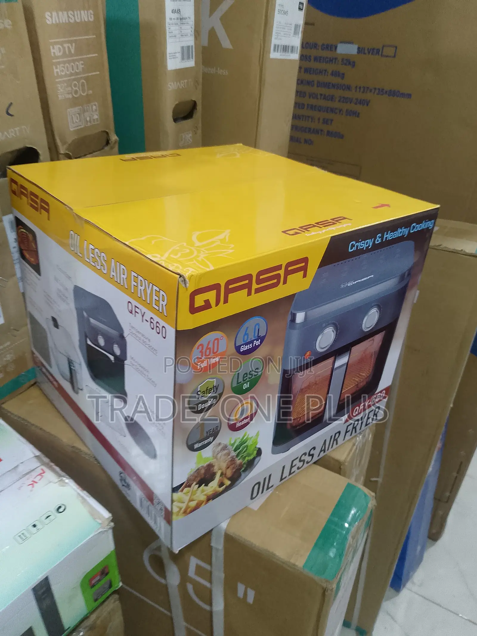 Qasa Air Fryer – Quick Tasty Meal Preparation