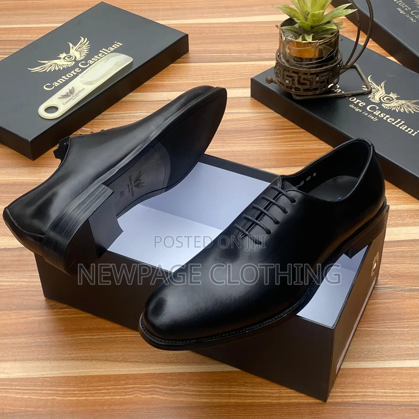 Turkish Italian Leather Dress Shoes for Men – Medium Sole