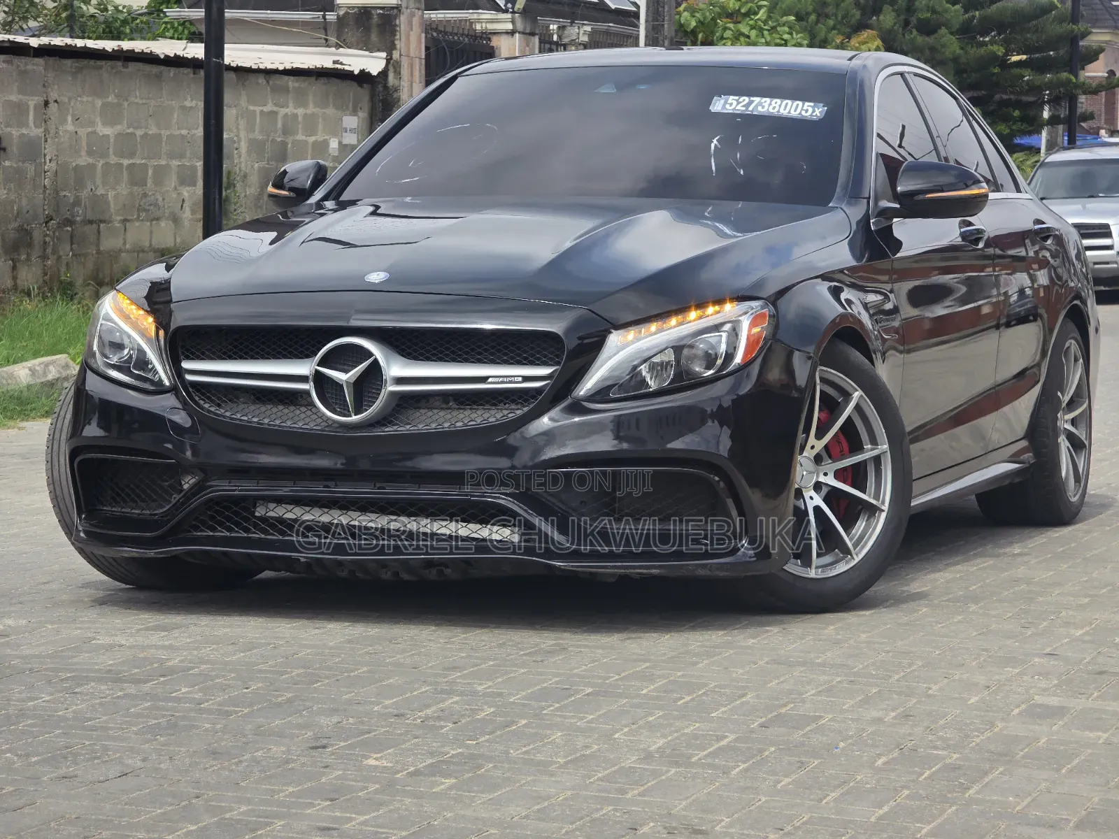 Mercedes-Benz C63 S RWD Sedan (4.0L V8 7A) 2017 Black