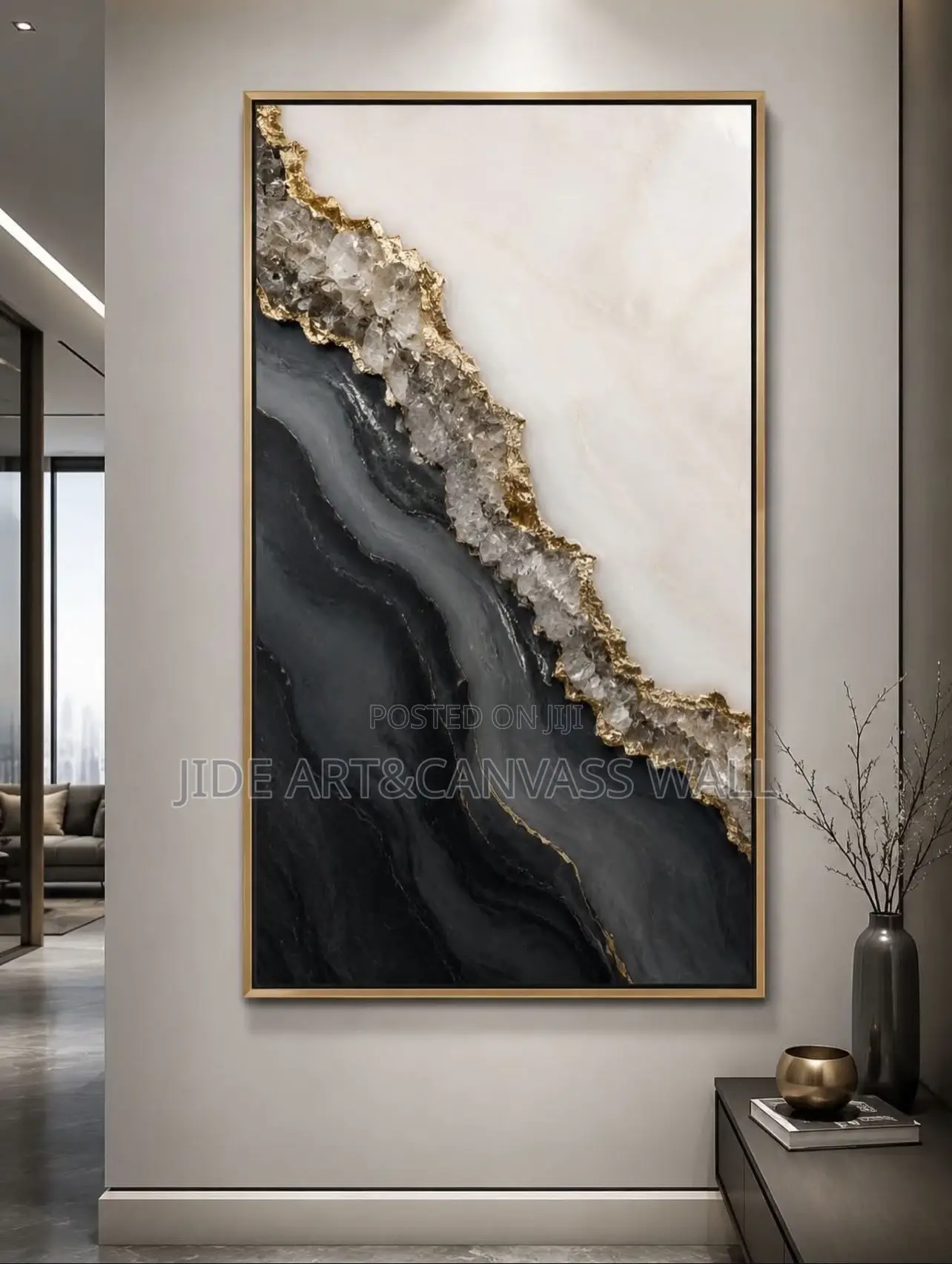 Art Canvass Material on a Wooden Frame