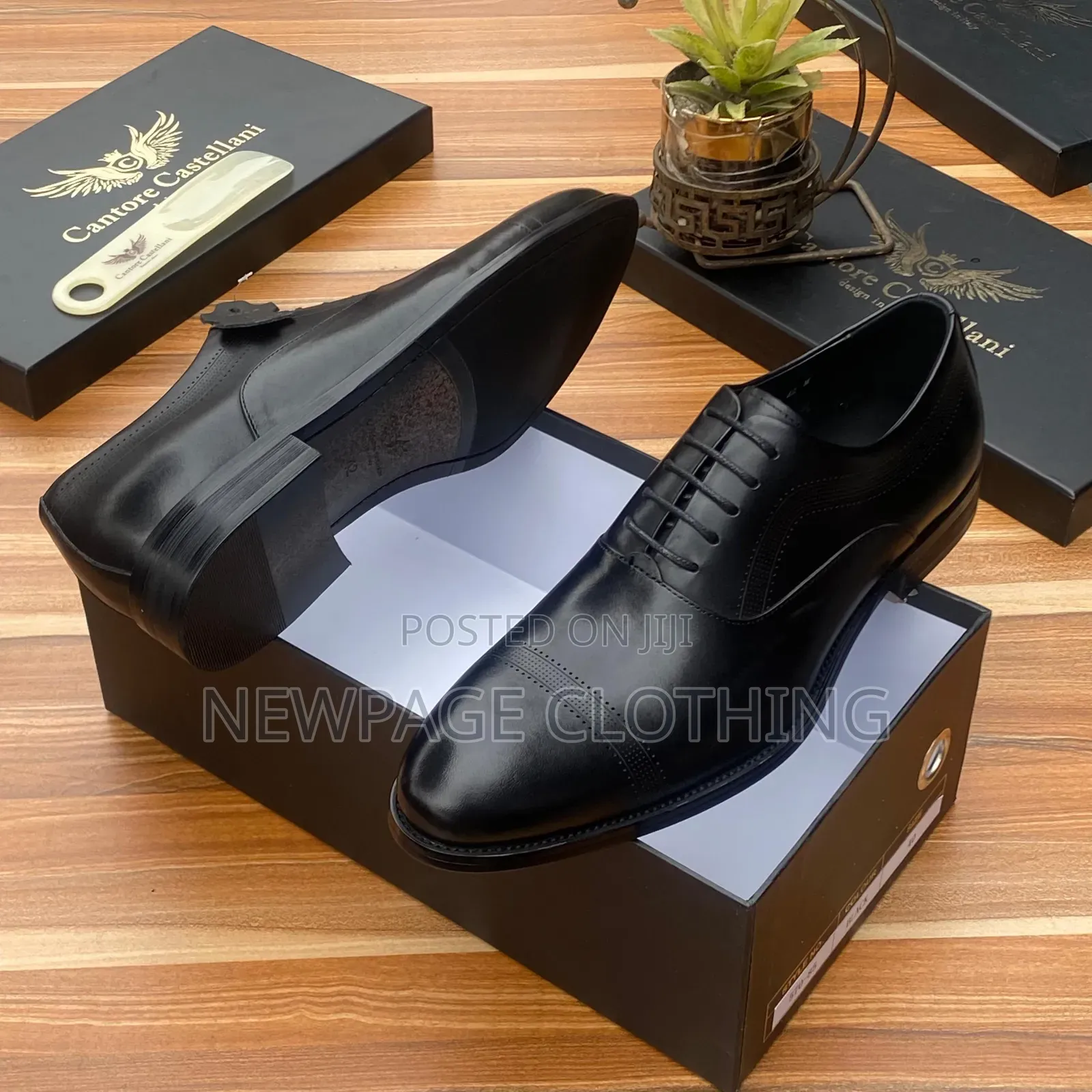 Premium Leather Lace-Up Shoes – Turkish Italian Men’s Footwear