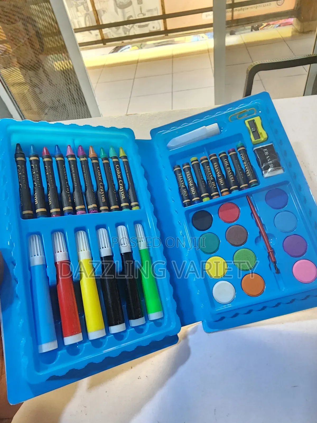 42 PCS Art Set for Children Watercolour and Crayons
