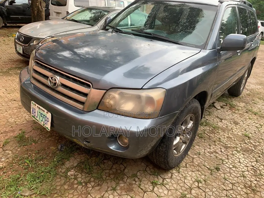 Toyota Highlander Limited V6 AWD 2003 Gray