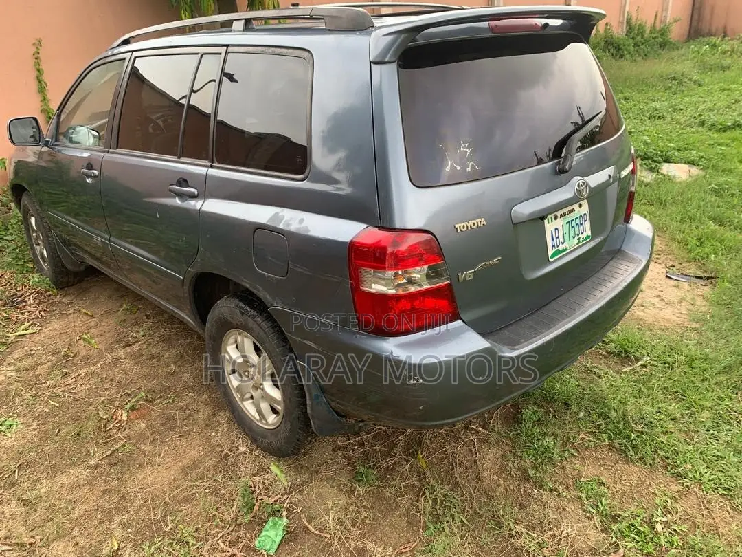 Toyota Highlander Limited V6 AWD 2003 Gray