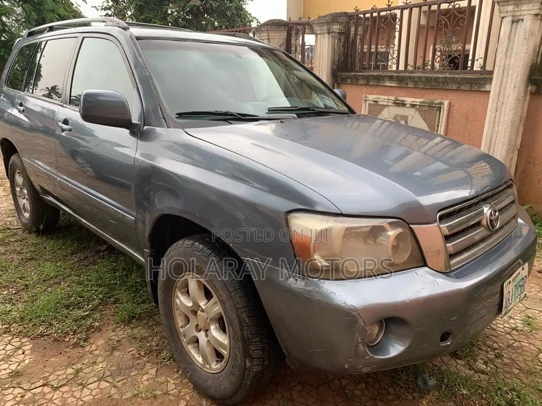 Toyota Highlander Limited V6 AWD 2003 Gray