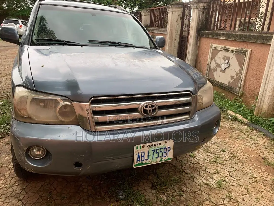 Toyota Highlander Limited V6 AWD 2003 Gray