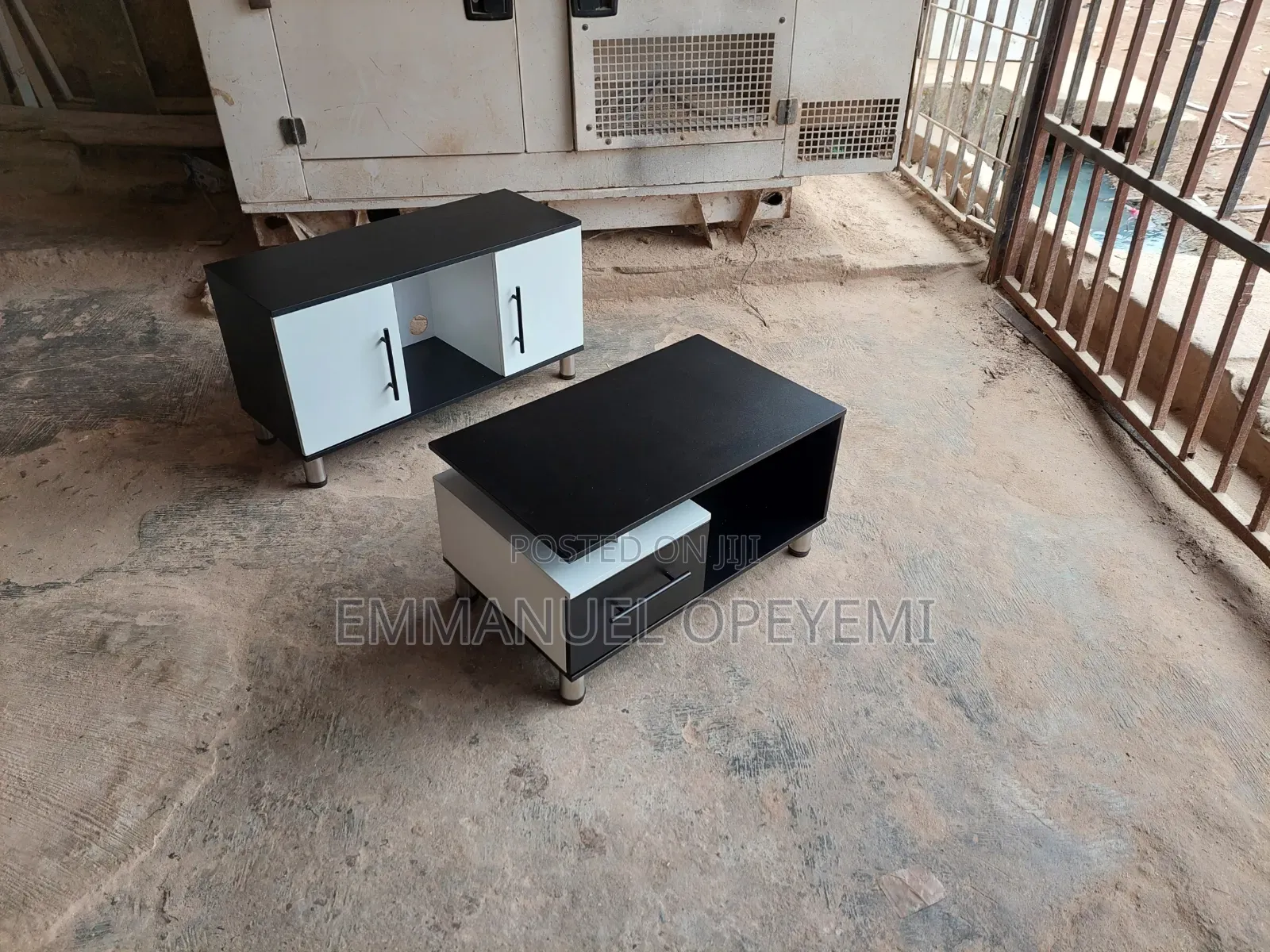 Mini Combo - 3ft Long TV Stand and 2ft Long Center Table.