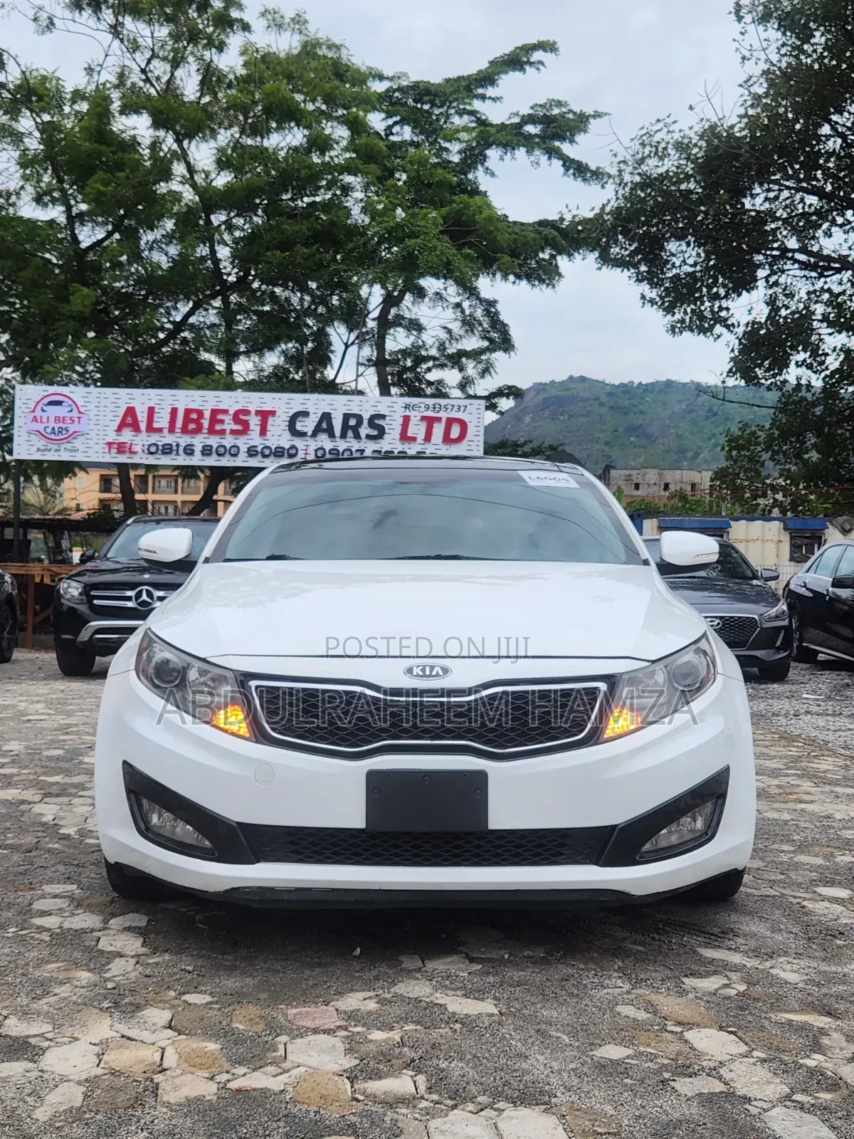 Kia Optima 2012 White