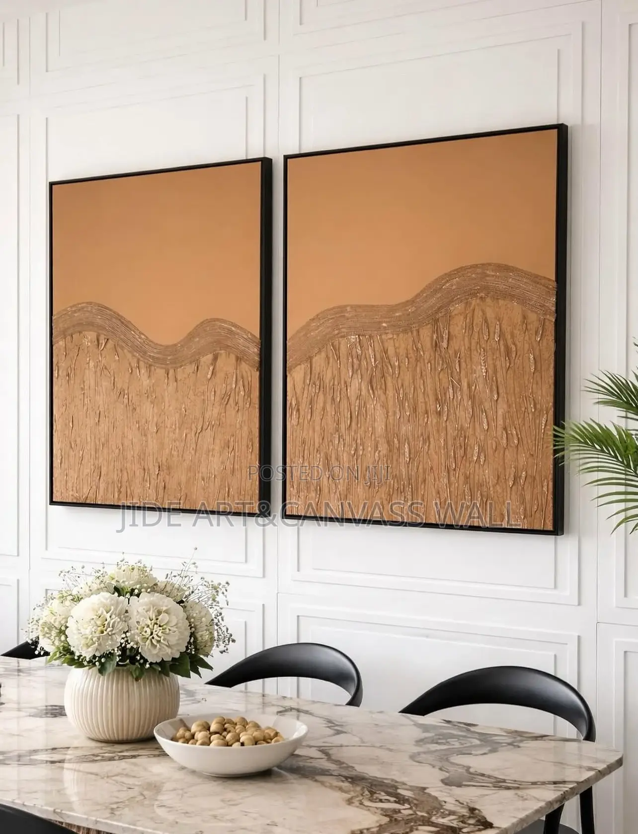 Canvass With a Plain Box Frame