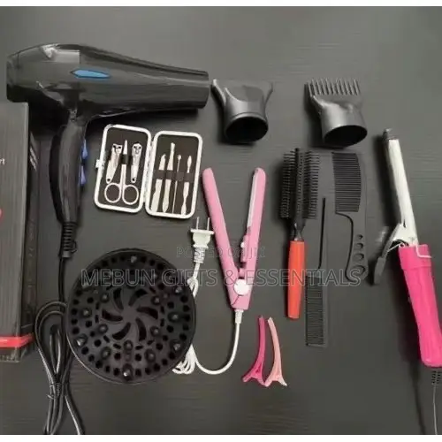 12 in 1 Hair Dryer/Straightener