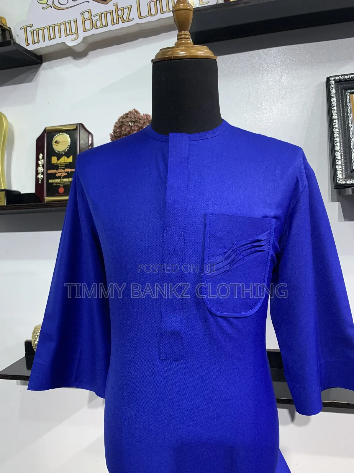 Royal Blue Men's Agbada /Native Wear