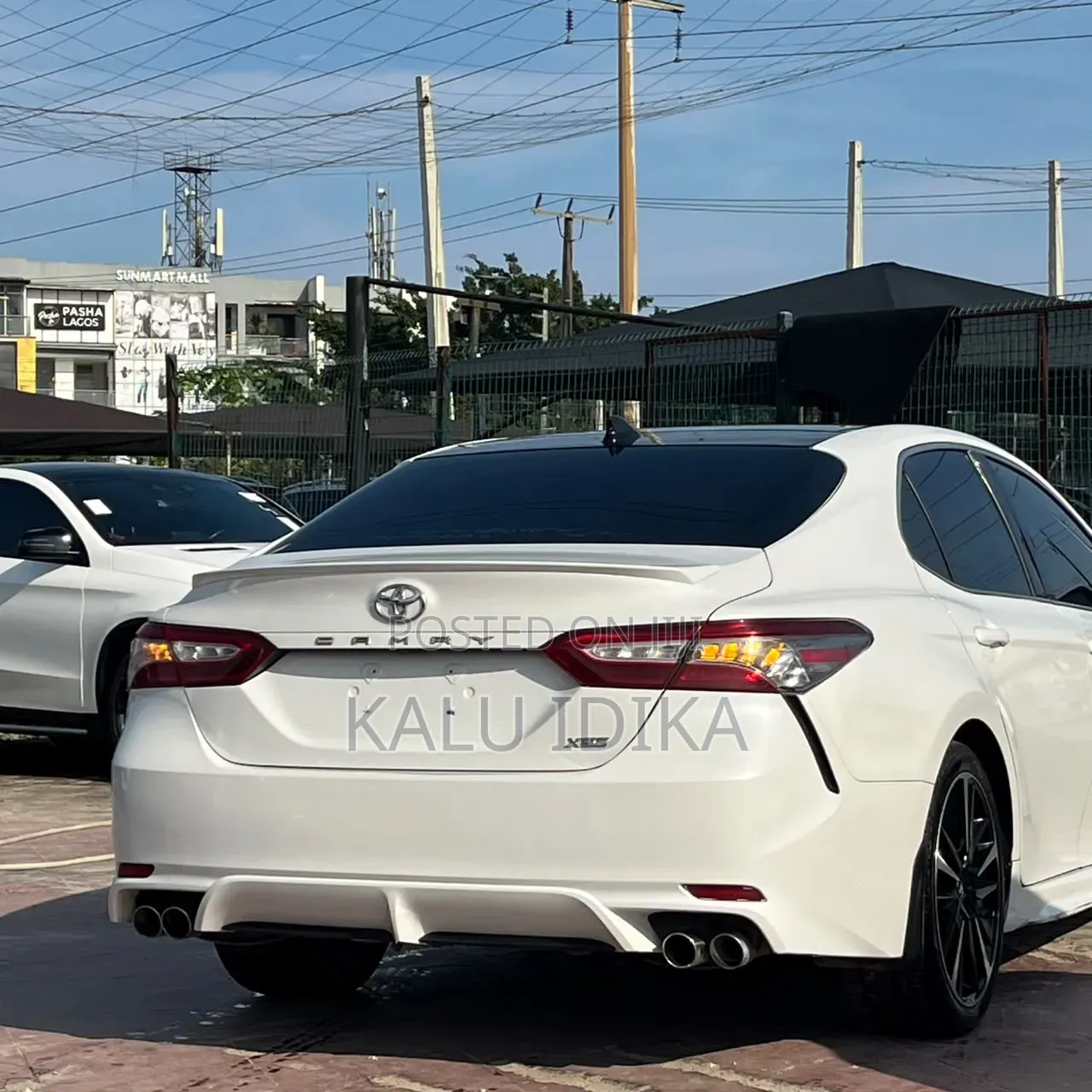 Toyota Camry XSE (2.5L 4cyl 8A) 2019 White