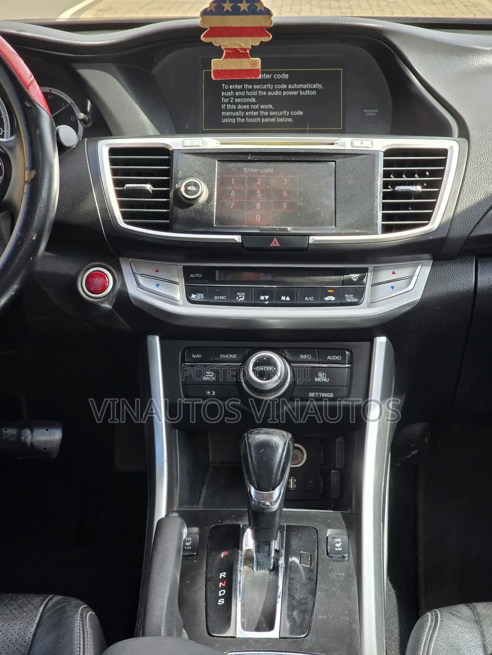Honda Accord 2015 Black