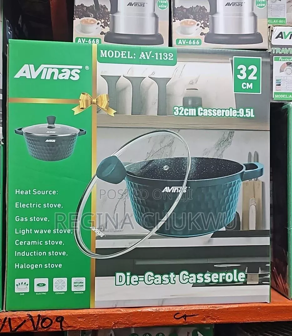 High-Quality Single Nonstick Pot 32cm