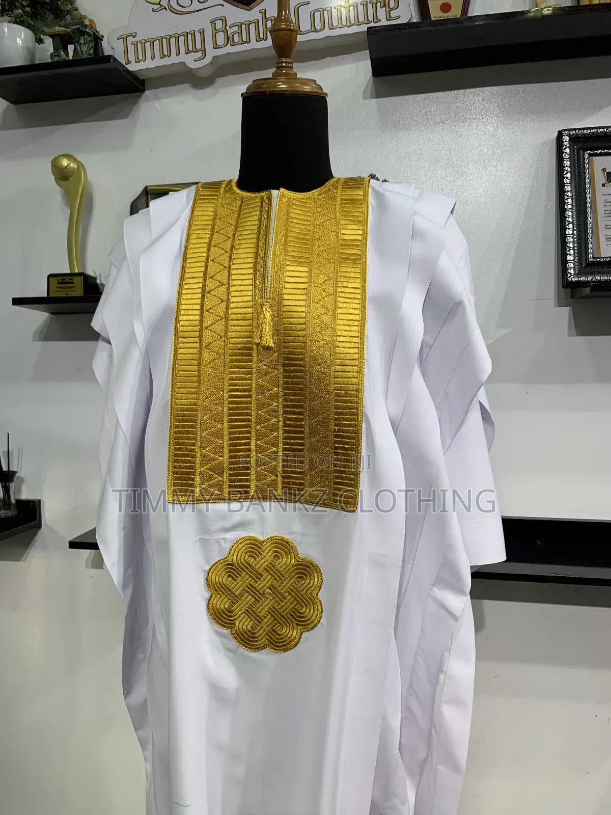 White Men's Agbada /Native Wear