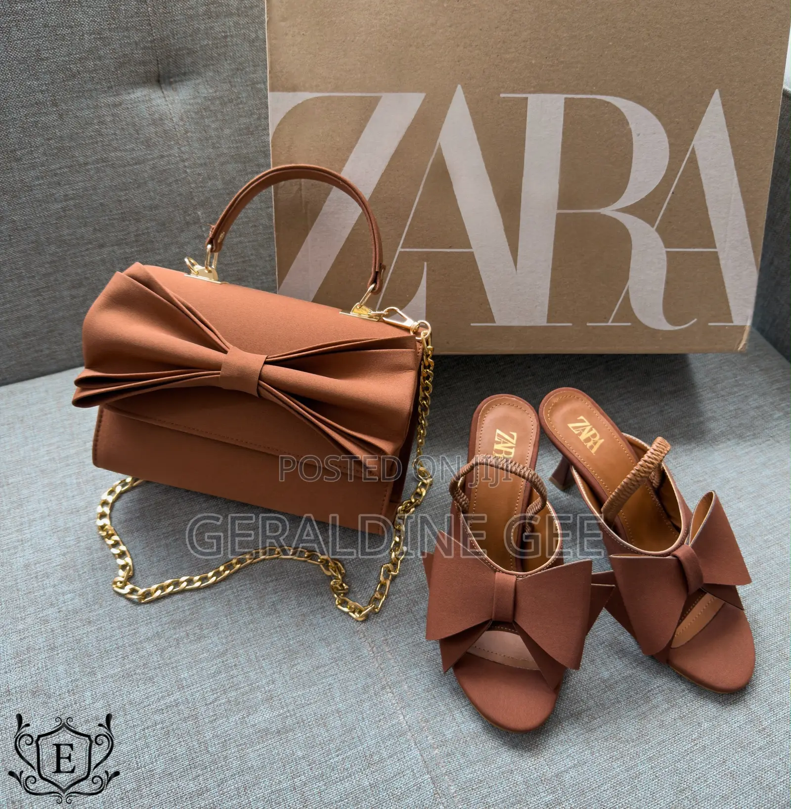 Versace Set of Complete Shoe and Bag for Any Events