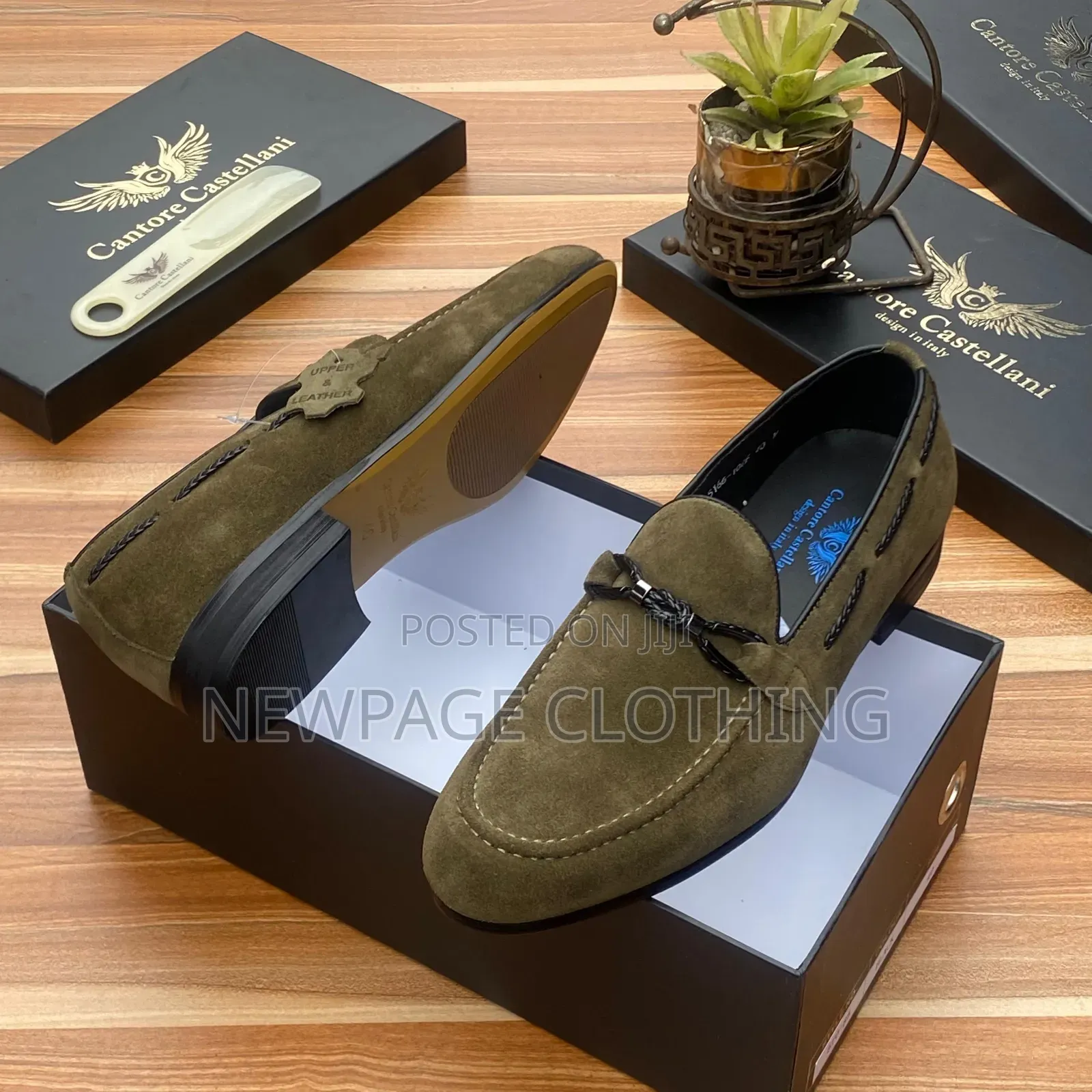 Men’s Premium Dress Suede Shoes – Turkish Italian Style