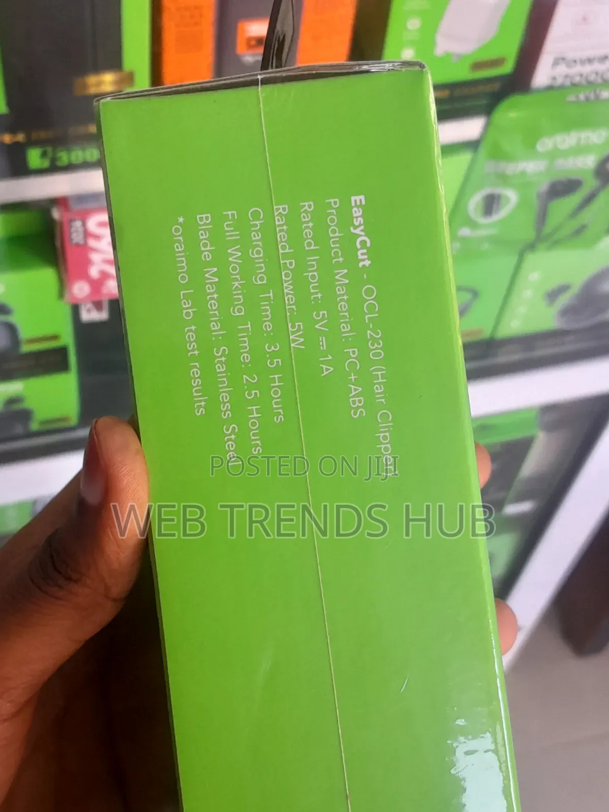 Original Oraimo EasyCut Cordless Hair Clipper (OCL-230)
