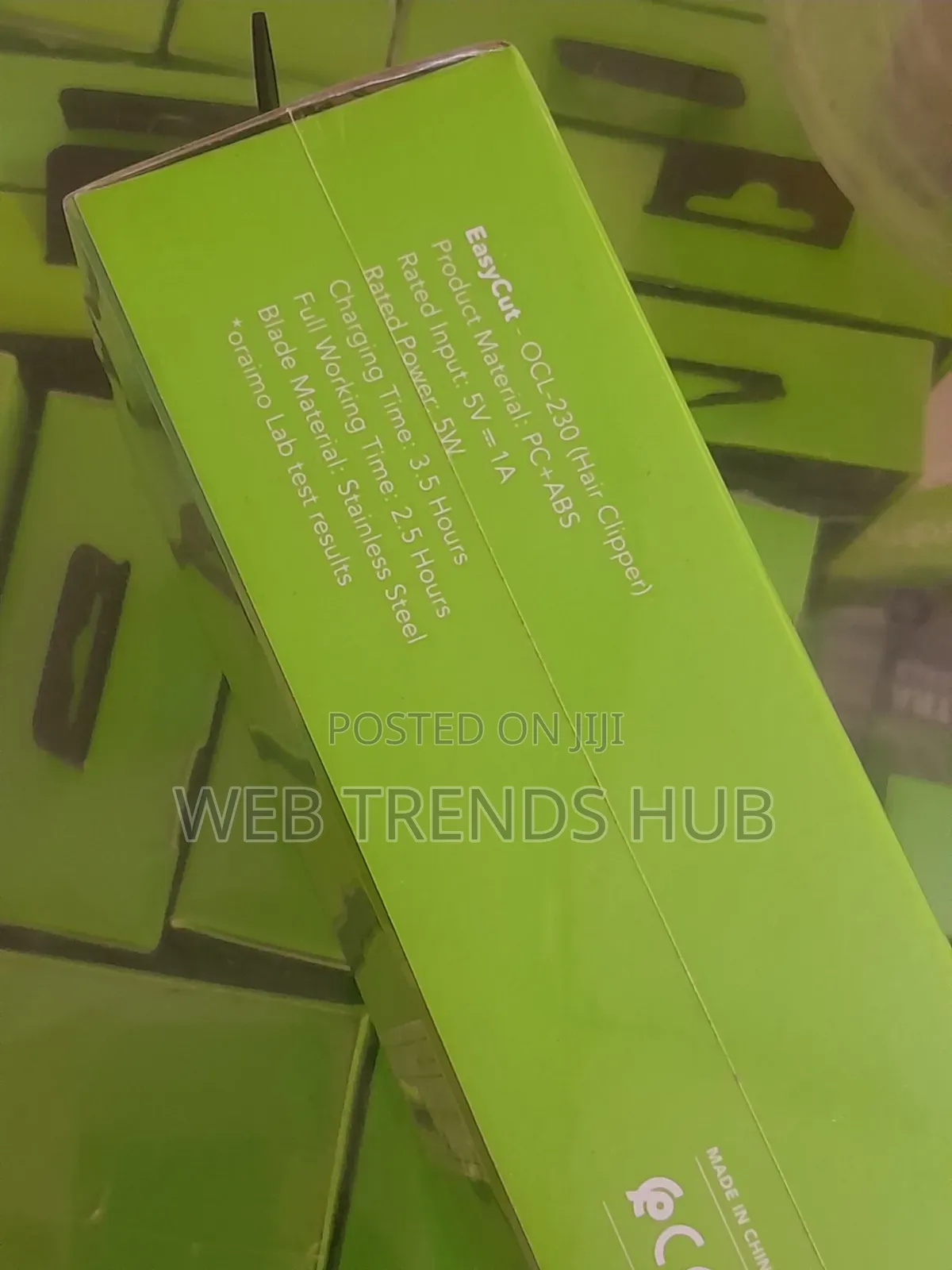 Heavy Duty Oraimo EasyCut HairClipper (OCL-230) - 150Mins Battery Life