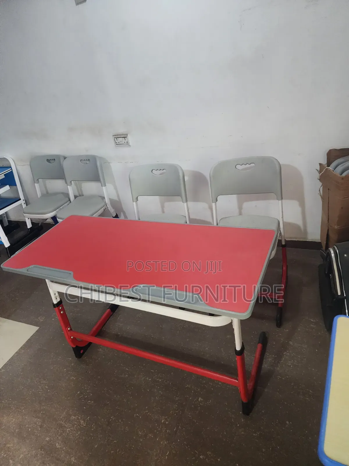 Imported Two-in-One Children and Adult Reading Desk.
