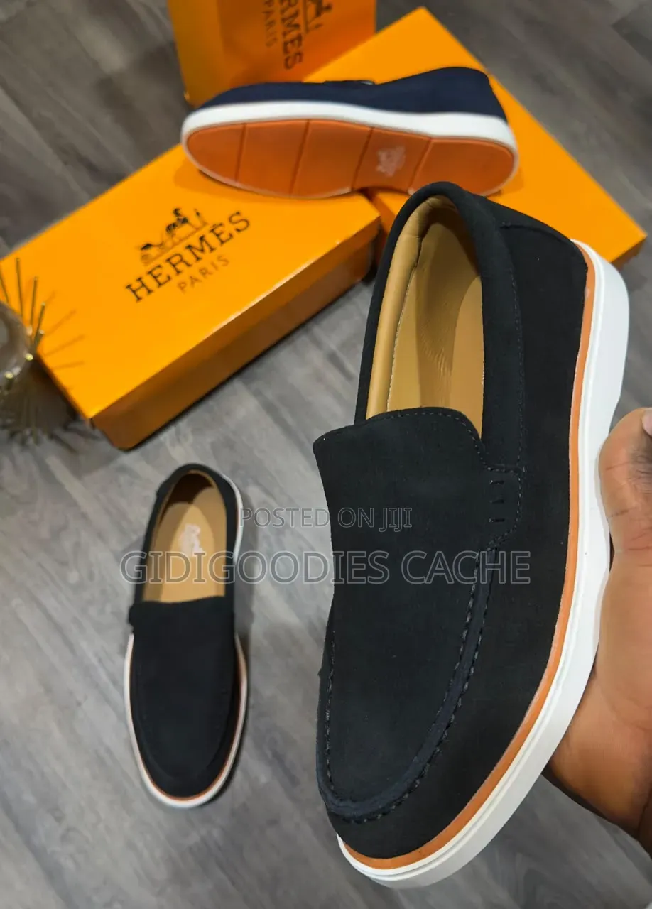 Hermes Low-Top Smart Casual Shoes Size 41-46