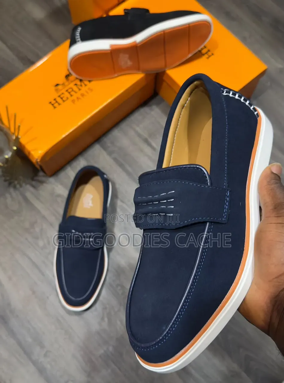 Hermes Low-Top Smart Casual Shoes Size 41-46