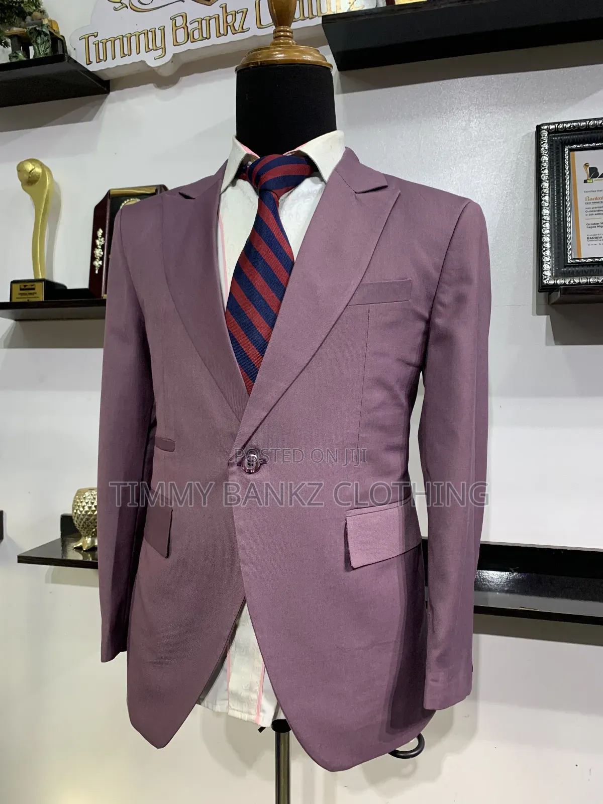 Classic Custom Made Onion Color Men's Suit