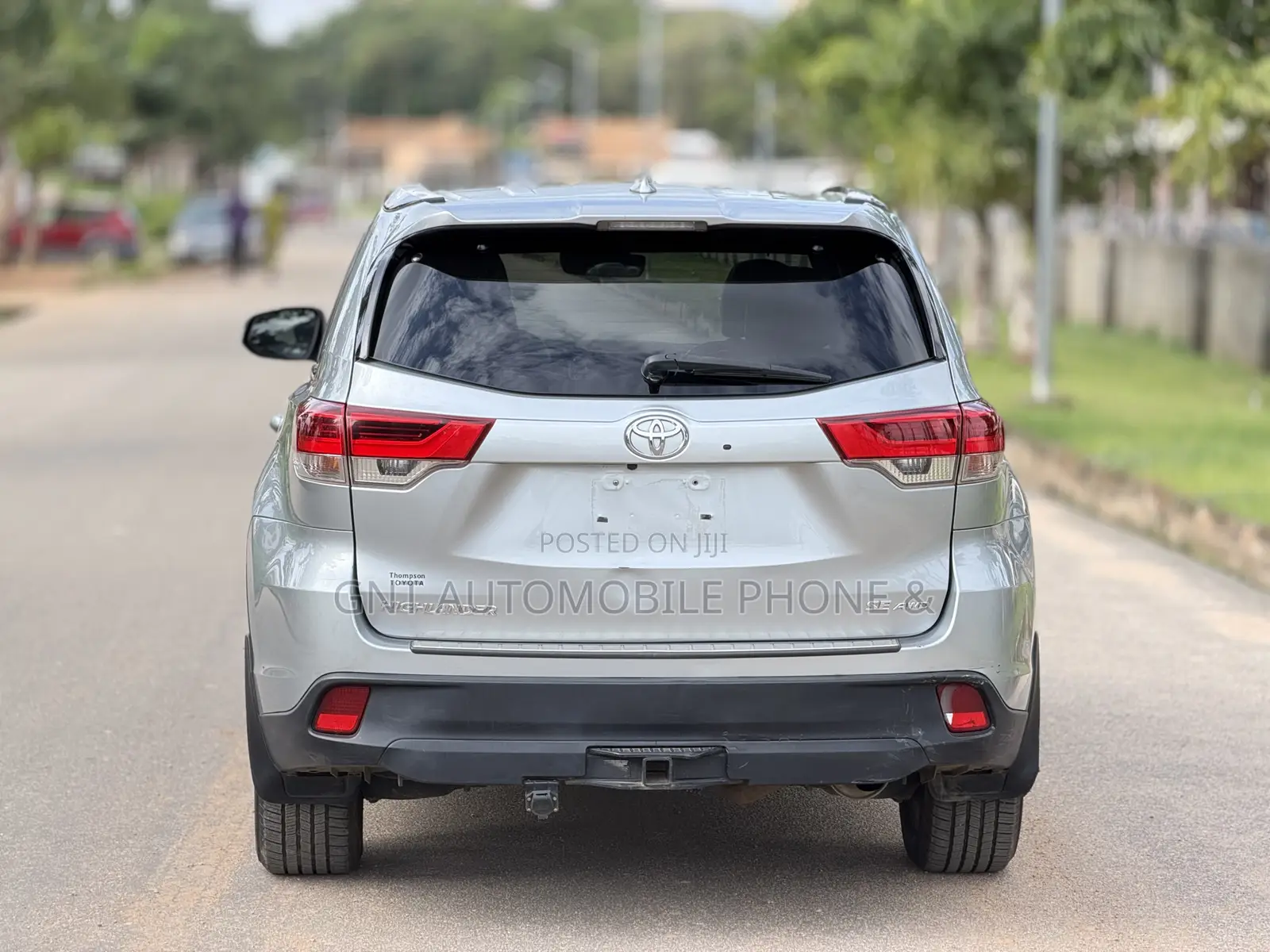 Toyota Highlander 2018 Gray