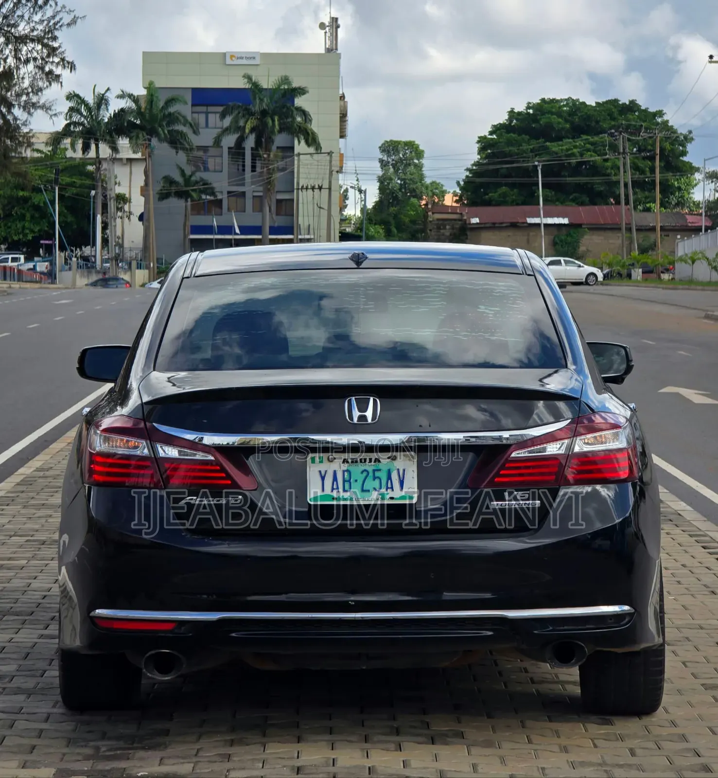 Honda Accord Touring V-6 4dr Sedan (3.5L 6cyl 6A) 2015 Black