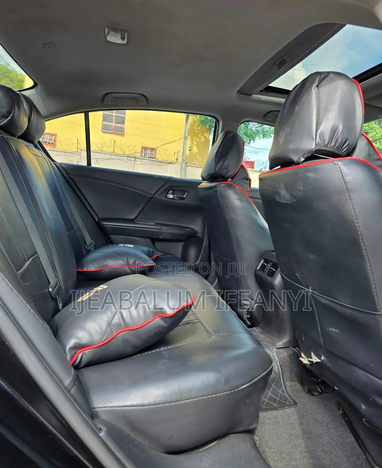 Honda Accord Touring V-6 4dr Sedan (3.5L 6cyl 6A) 2015 Black