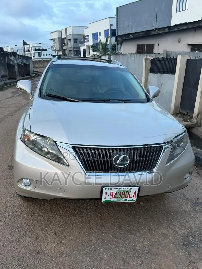 Lexus RX 350 AWD 2012 Gold
