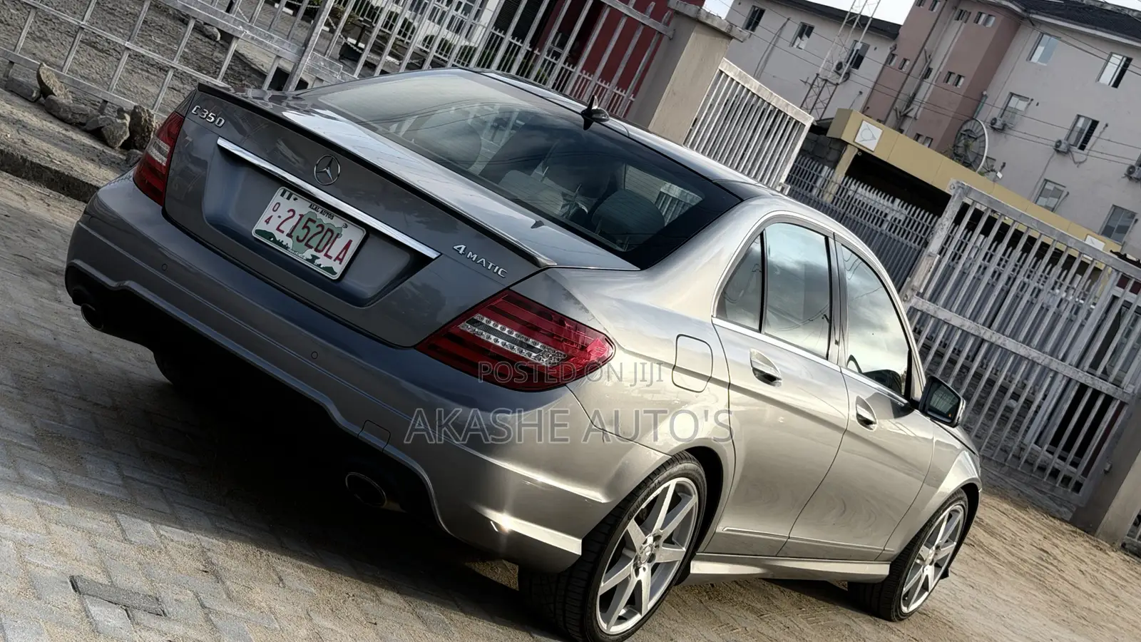 Mercedes-Benz C350 C 350 4MATIC AWD 2014 Gray