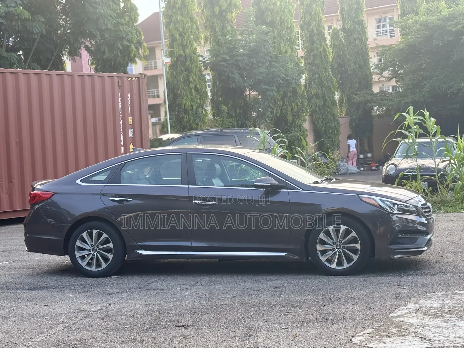 Hyundai Sonata Sport 2.0T Sedan FWD (2.0L 4cyl 6A) 2017 Gray