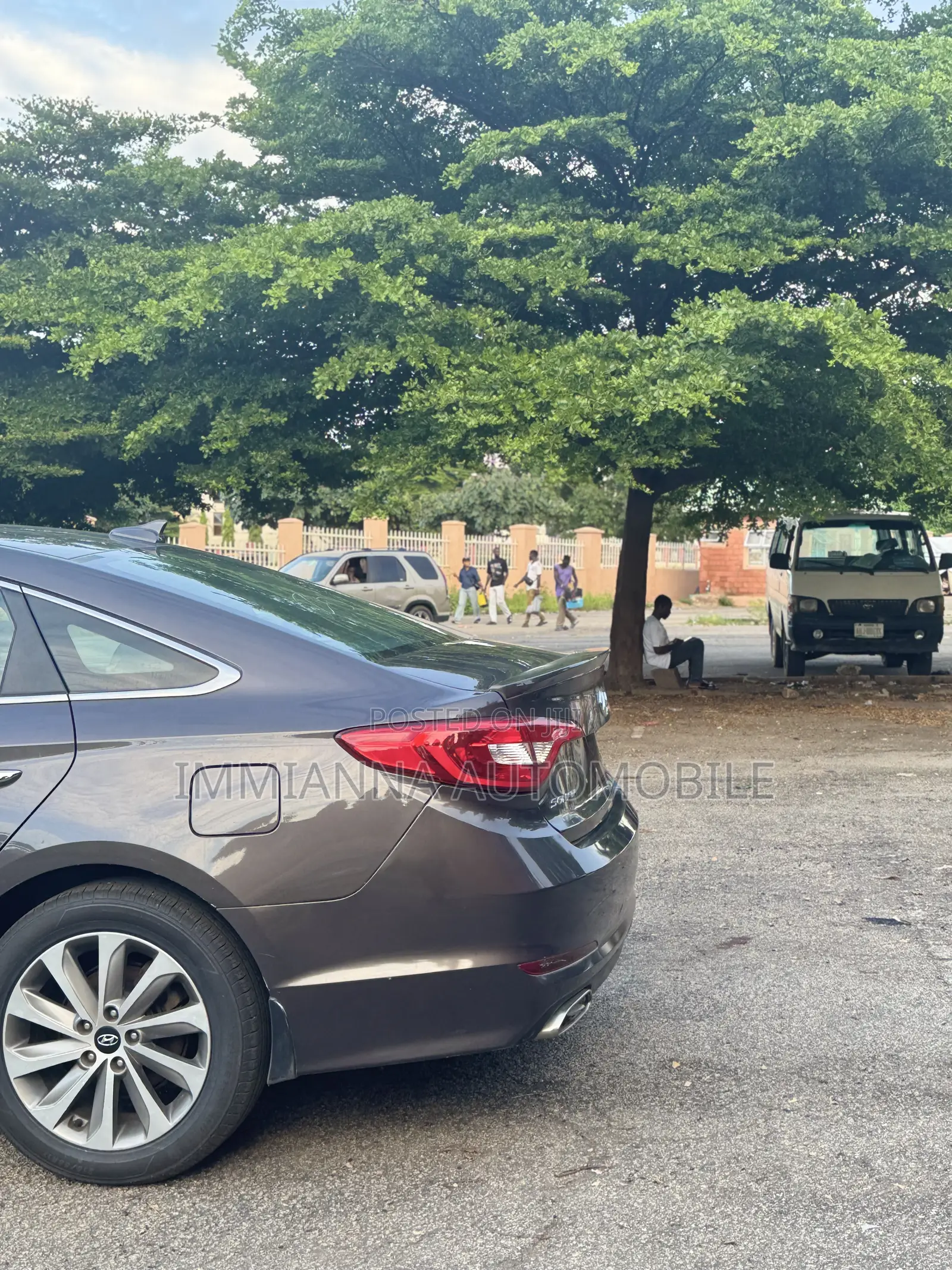 Hyundai Sonata Sport 2.0T Sedan FWD (2.0L 4cyl 6A) 2017 Gray