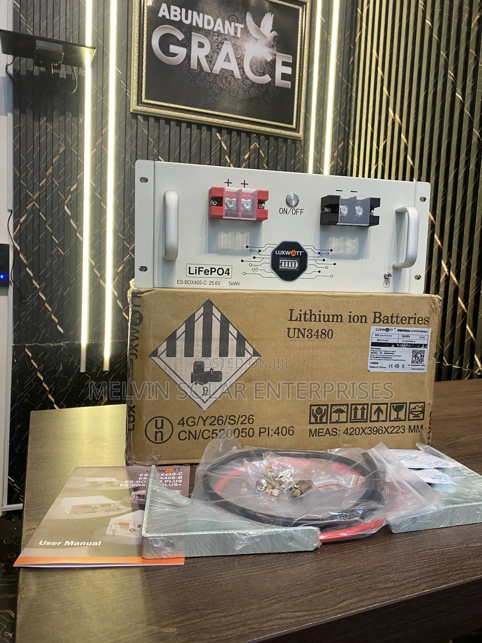 5kwh 24v Luxwatt Solar Lithium Ion Phosphate Batteries Available Now
