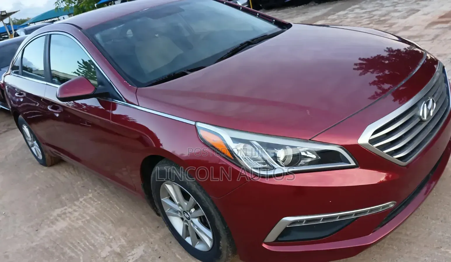 Hyundai Sonata 2015 Maroon