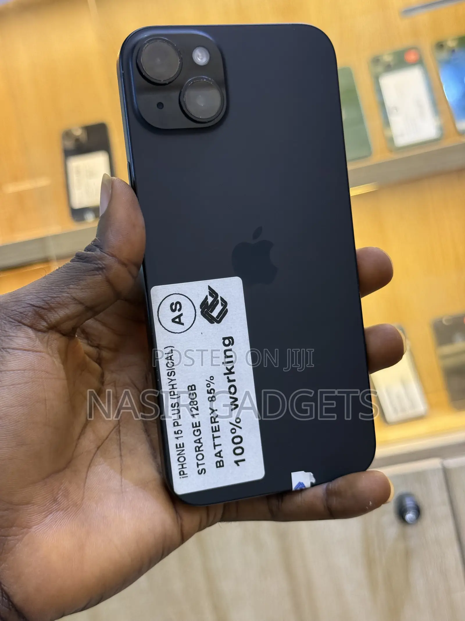 Apple iPhone 15 Plus 128 GB Black