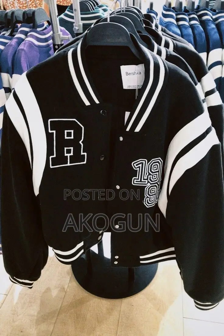 Unisex Varsity Jacket LA Graphic Design Baseball Streetwear Jacket