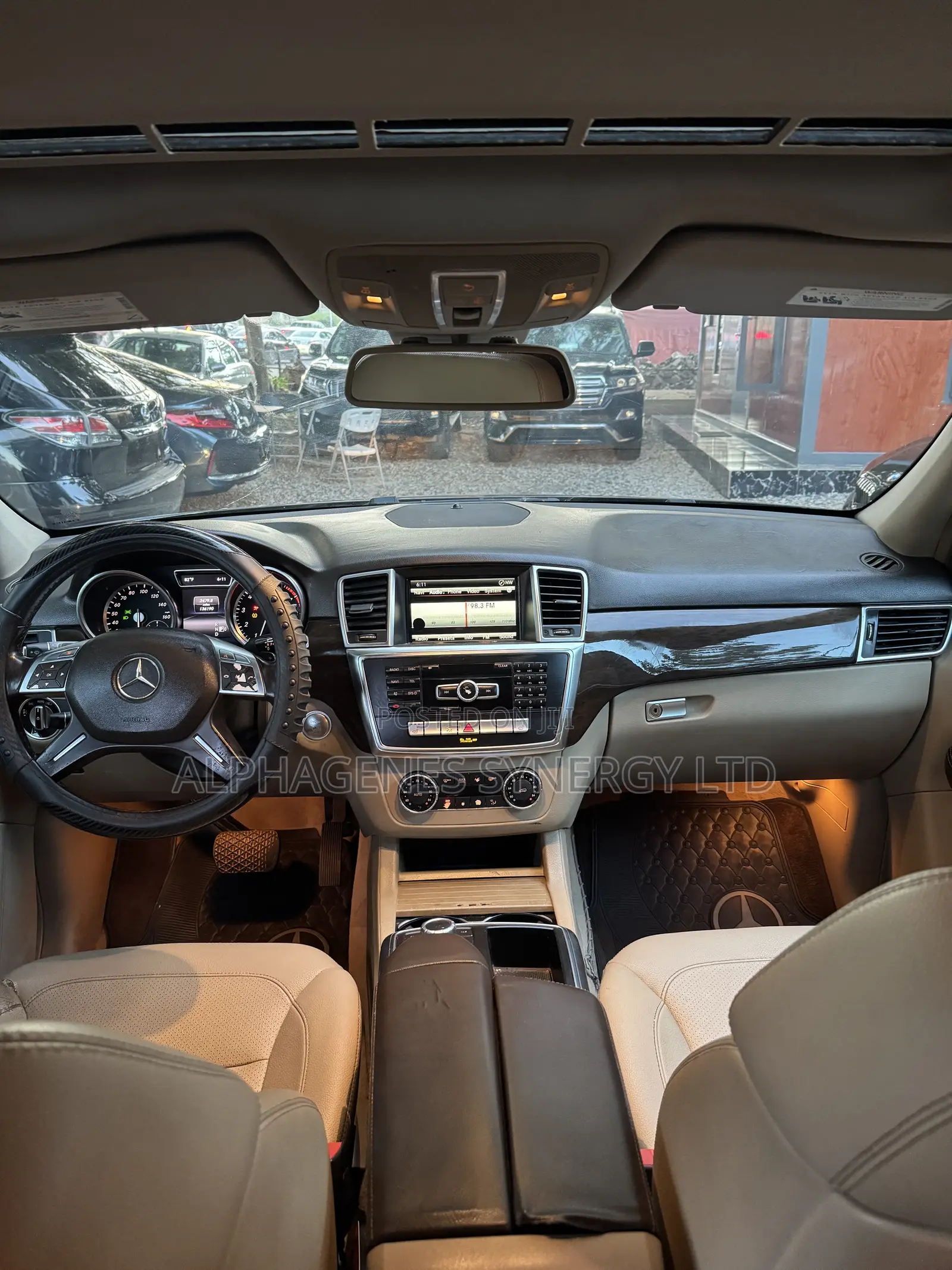 Mercedes-Benz M Class ML350 4MATIC 4dr SUV AWD (3.5L 6cyl 7A) 2014 Black